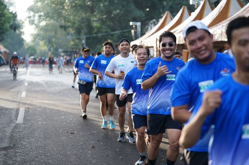 Race photo from KBP City Run 2024 Vibes