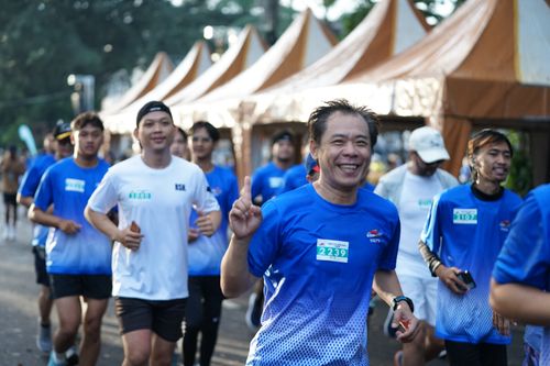 Race photo from KBP City Run 2024 Vibes