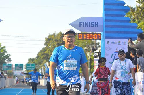 Race photo from Jabar Run 10K 2024