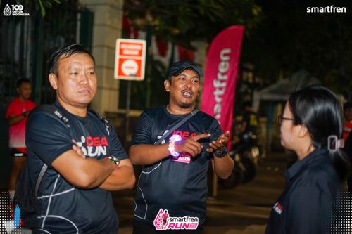 Race photo from Smartfren Run 2025 Vibes