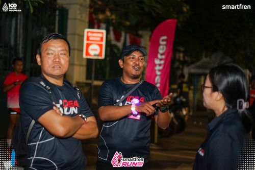 Race photo from Smartfren Run 2025 Vibes