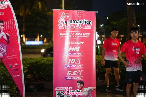 Race photo from Smartfren Run 2025 Vibes