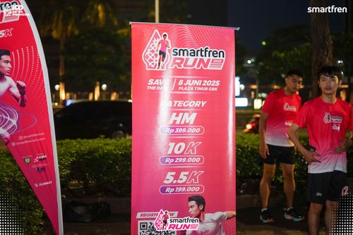 Race photo from Smartfren Run 2025 Vibes