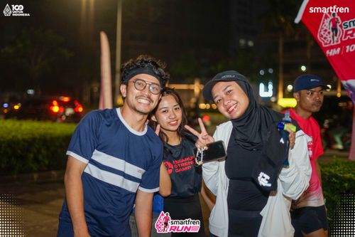 Race photo from Smartfren Run 2025 Vibes