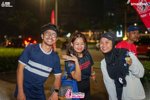 Race photo from Smartfren Run 2025 Vibes