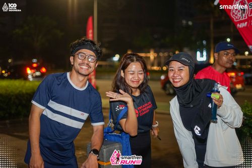 Race photo from Smartfren Run 2025 Vibes