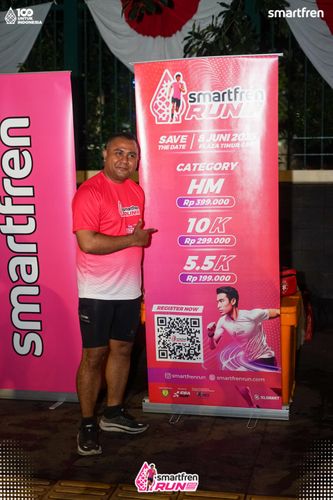 Race photo from Smartfren Run 2025 Vibes
