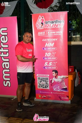 Race photo from Smartfren Run 2025 Vibes