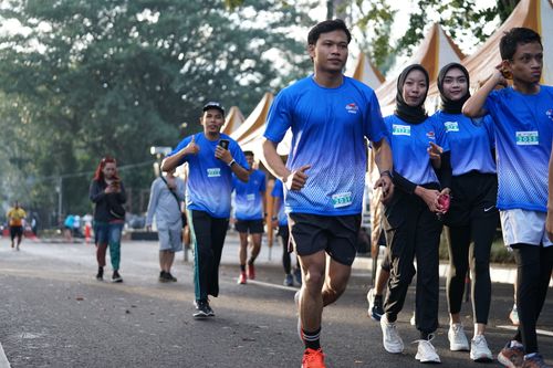 Race photo from KBP City Run 2024 Vibes