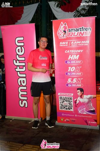Race photo from Smartfren Run 2025 Vibes