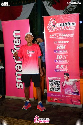 Race photo from Smartfren Run 2025 Vibes