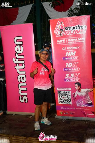 Race photo from Smartfren Run 2025 Vibes