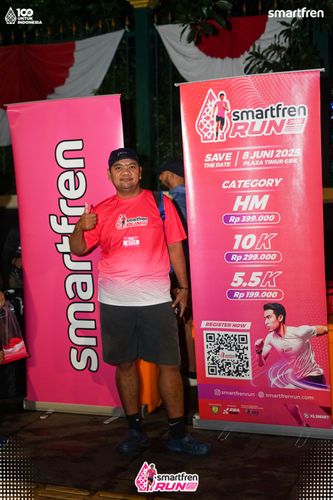 Race photo from Smartfren Run 2025 Vibes