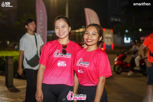 Race photo from Smartfren Run 2025 Vibes