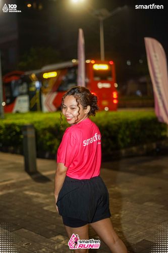 Race photo from Smartfren Run 2025 Vibes