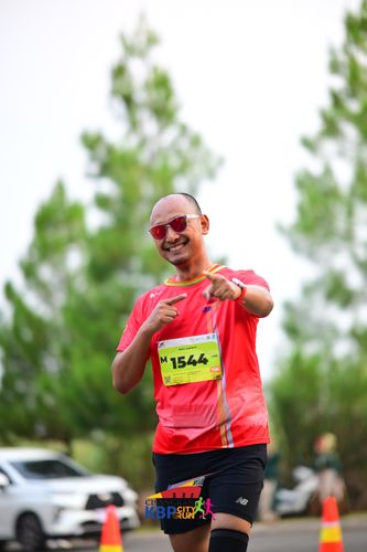 Race photo from CISANGKAN KBP CITY RUN 2025