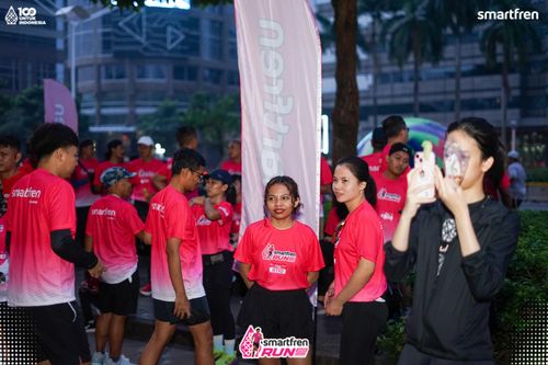 Race photo from Smartfren Run 2025 Vibes