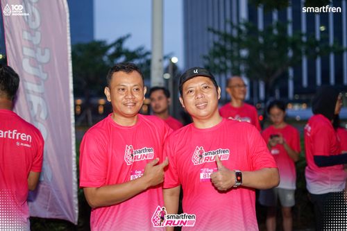 Race photo from Smartfren Run 2025 Vibes