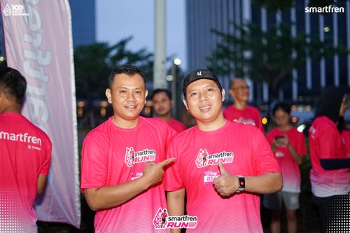 Race photo from Smartfren Run 2025 Vibes