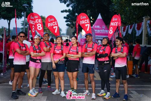 Race photo from Smartfren Run 2025 Vibes