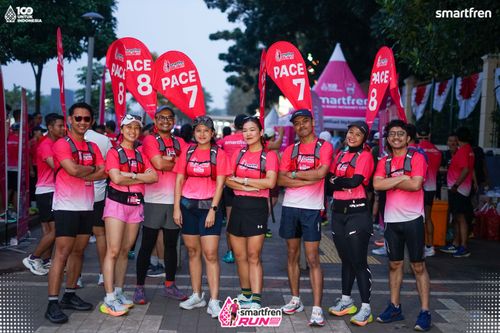 Race photo from Smartfren Run 2025 Vibes
