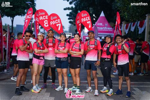 Race photo from Smartfren Run 2025 Vibes
