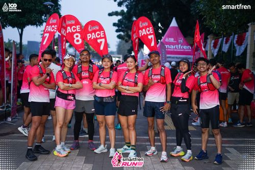 Race photo from Smartfren Run 2025 Vibes