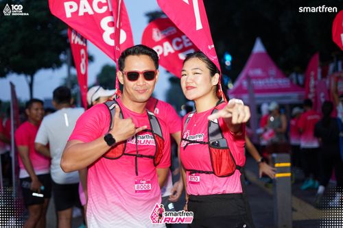 Race photo from Smartfren Run 2025 Vibes