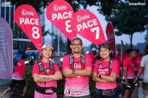 Race photo from Smartfren Run 2025 Vibes