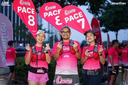 Race photo from Smartfren Run 2025 Vibes