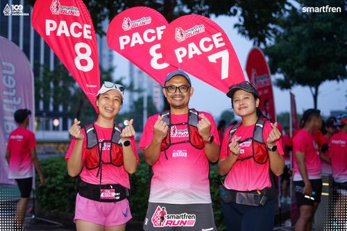 Race photo from Smartfren Run 2025 Vibes