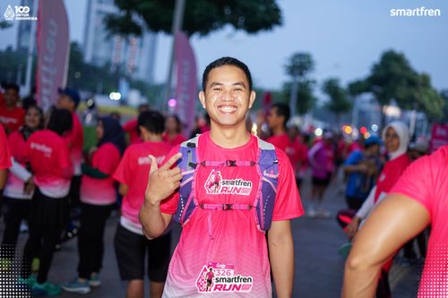 Race photo from Smartfren Run 2025 Vibes