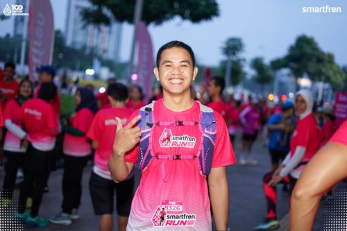 Race photo from Smartfren Run 2025 Vibes