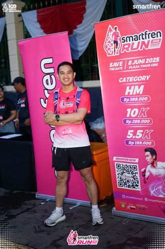 Race photo from Smartfren Run 2025 Vibes