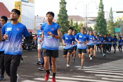 Race photo from KBP City Run 2024 Vibes