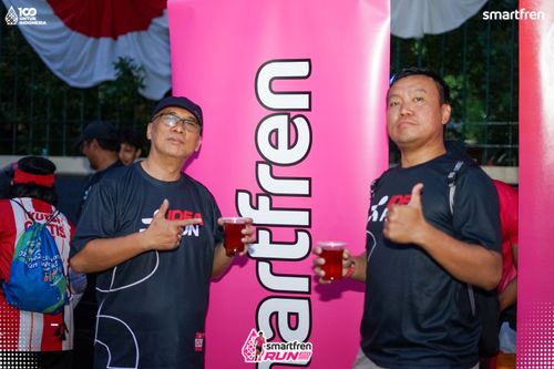 Race photo from Smartfren Run 2025 Vibes