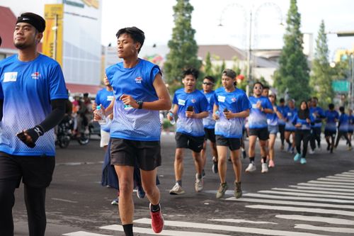 Race photo from KBP City Run 2024 Vibes
