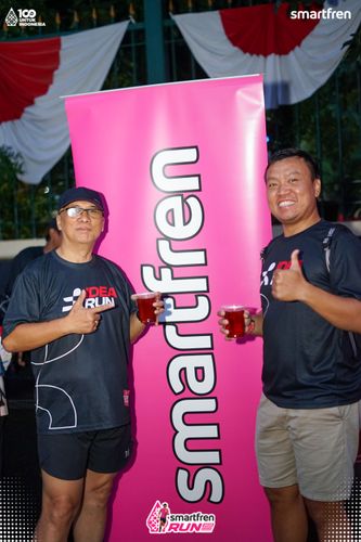 Race photo from Smartfren Run 2025 Vibes