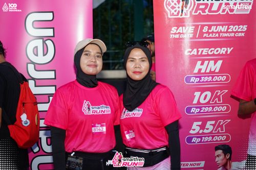Race photo from Smartfren Run 2025 Vibes