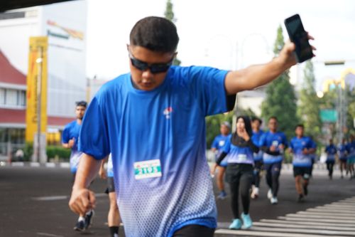 Race photo from KBP City Run 2024 Vibes