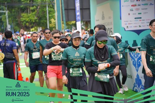 Race photo from Mangkunegaran Run 2025
