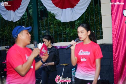 Race photo from Smartfren Run 2025 Vibes