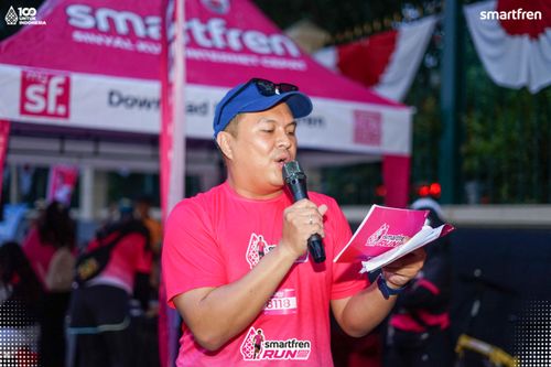 Race photo from Smartfren Run 2025 Vibes