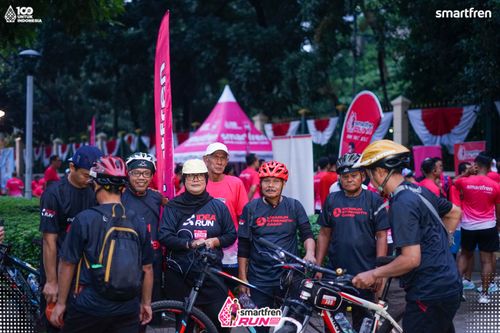 Race photo from Smartfren Run 2025 Vibes