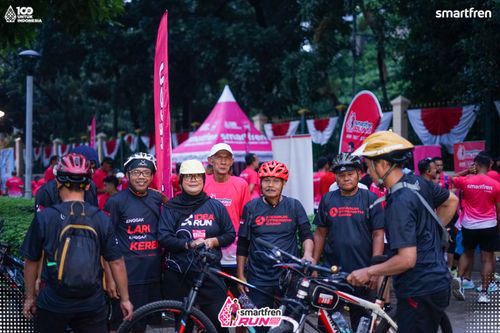Race photo from Smartfren Run 2025 Vibes