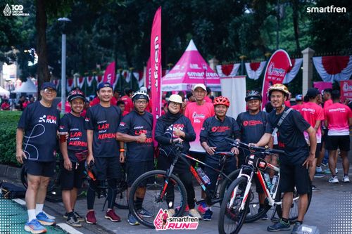 Race photo from Smartfren Run 2025 Vibes
