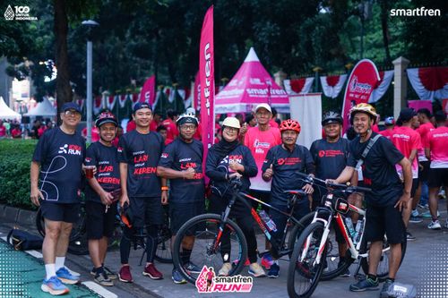 Race photo from Smartfren Run 2025 Vibes