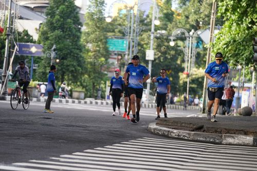Race photo from KBP City Run 2024 Vibes