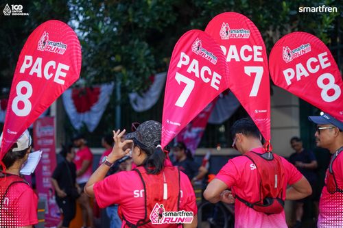 Race photo from Smartfren Run 2025 Vibes