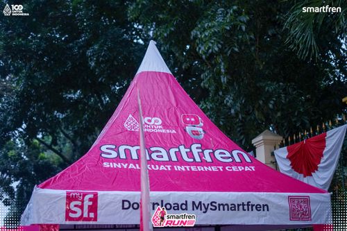 Race photo from Smartfren Run 2025 Vibes